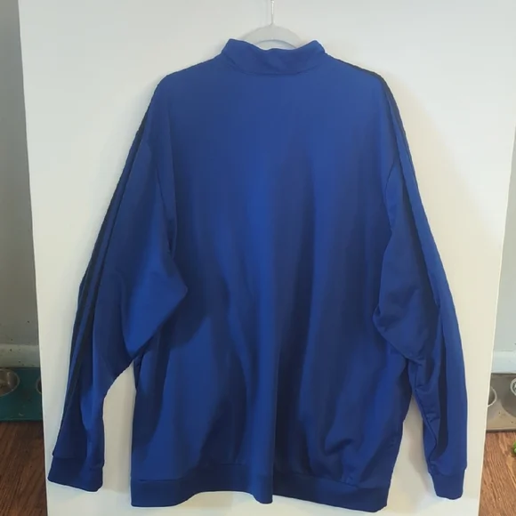 Adidas Men's Blue Track Jacket - 4XL - Picture 4 of 4